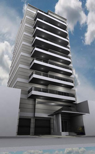 Edificio desde abajo